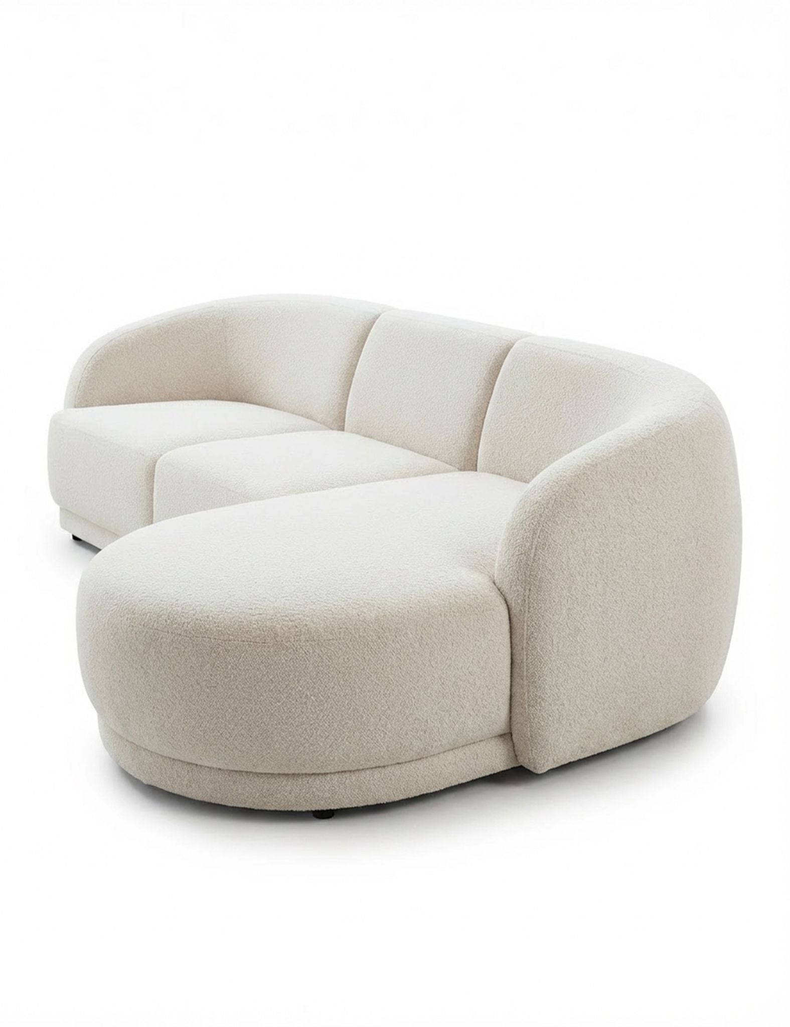 Image of BOUX Right Corner Sofa with Armchair