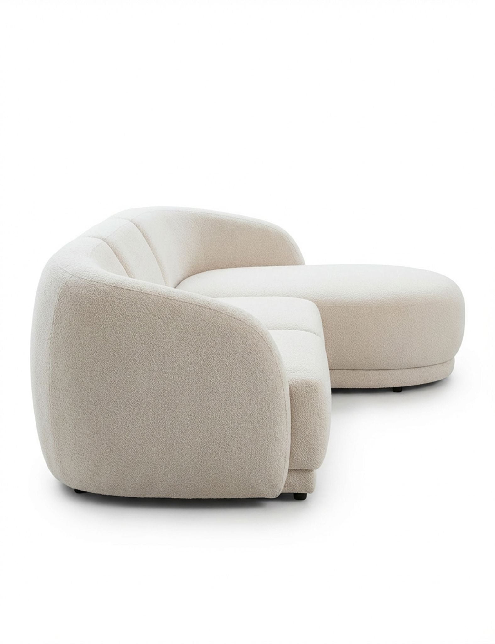 Image of BOUX Right Corner Sofa with Armchair
