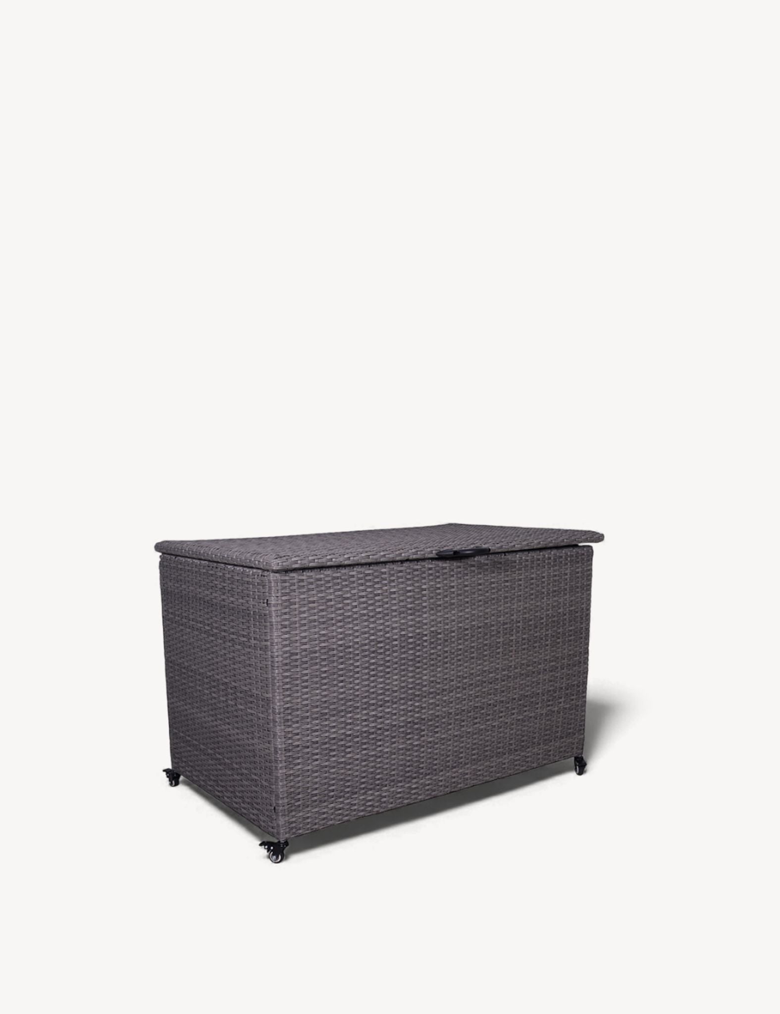 Image of Charcoal Weave 645L KD Cushion Storage Box