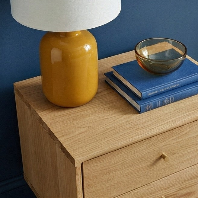Image of Wright Oak Bedside Table