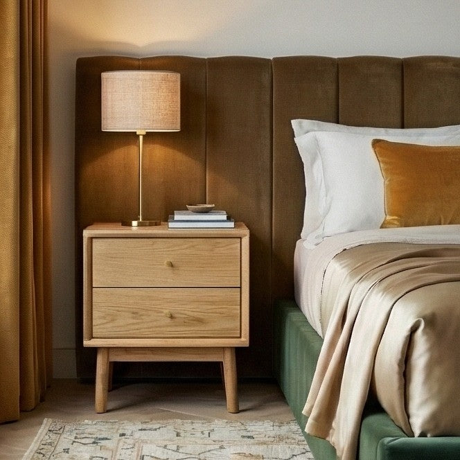 Image of Wright Oak Bedside Table