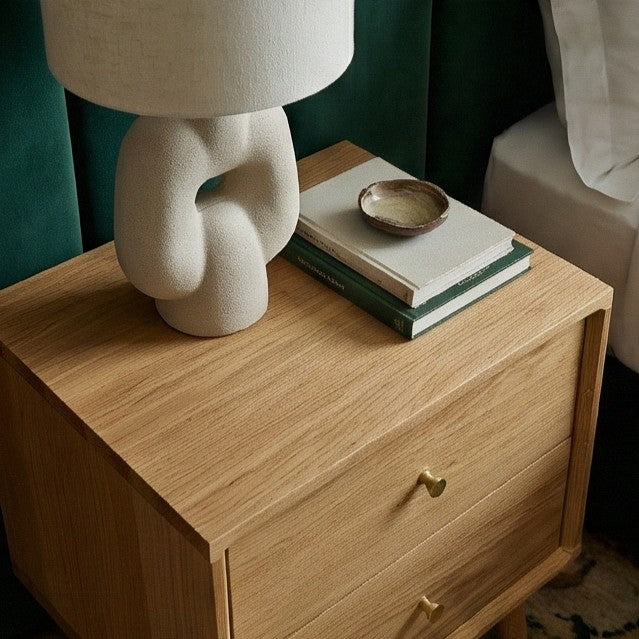 Image of Wright Oak Bedside Table