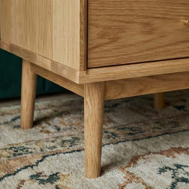 Image of Wright Oak Bedside Table