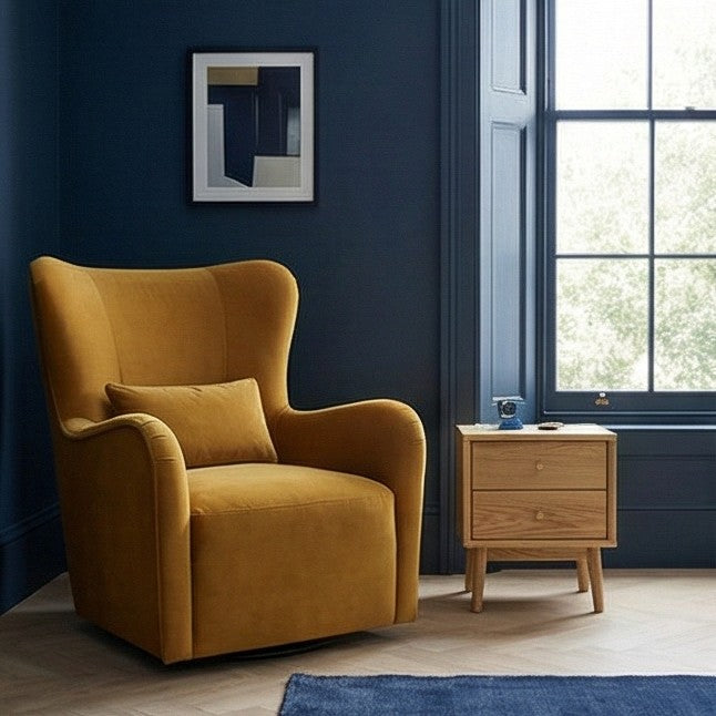 Image of Wright Oak Bedside Table
