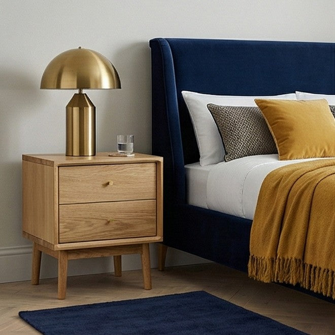 Image of Wright Oak Bedside Table