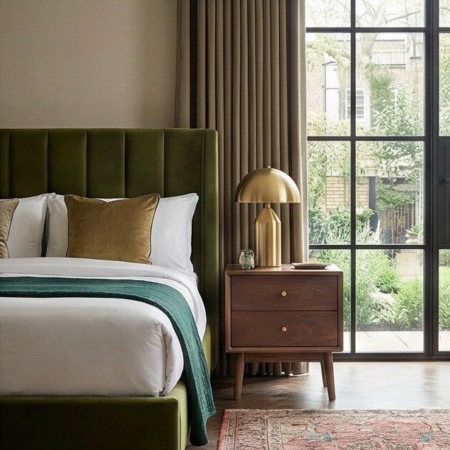 Image of Wright Walnut Bedside Table