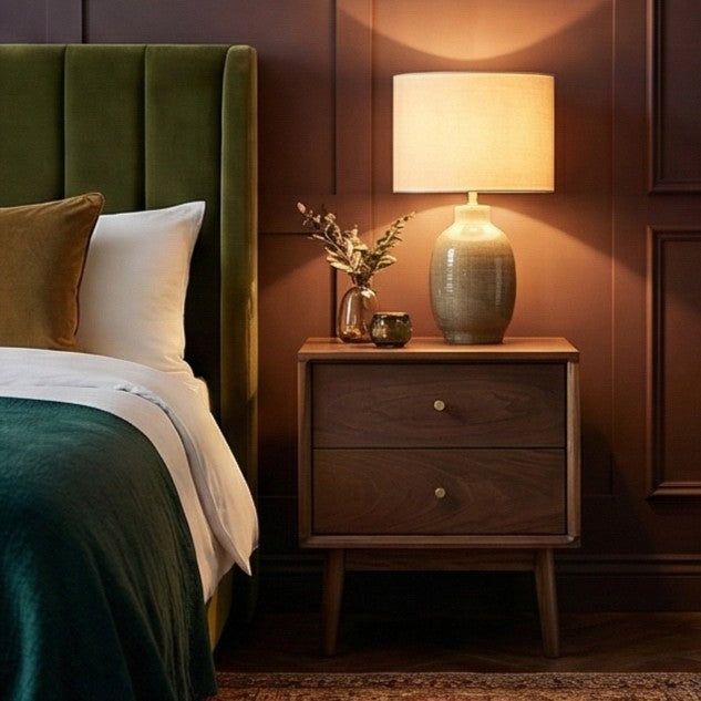 Image of Wright Walnut Bedside Table