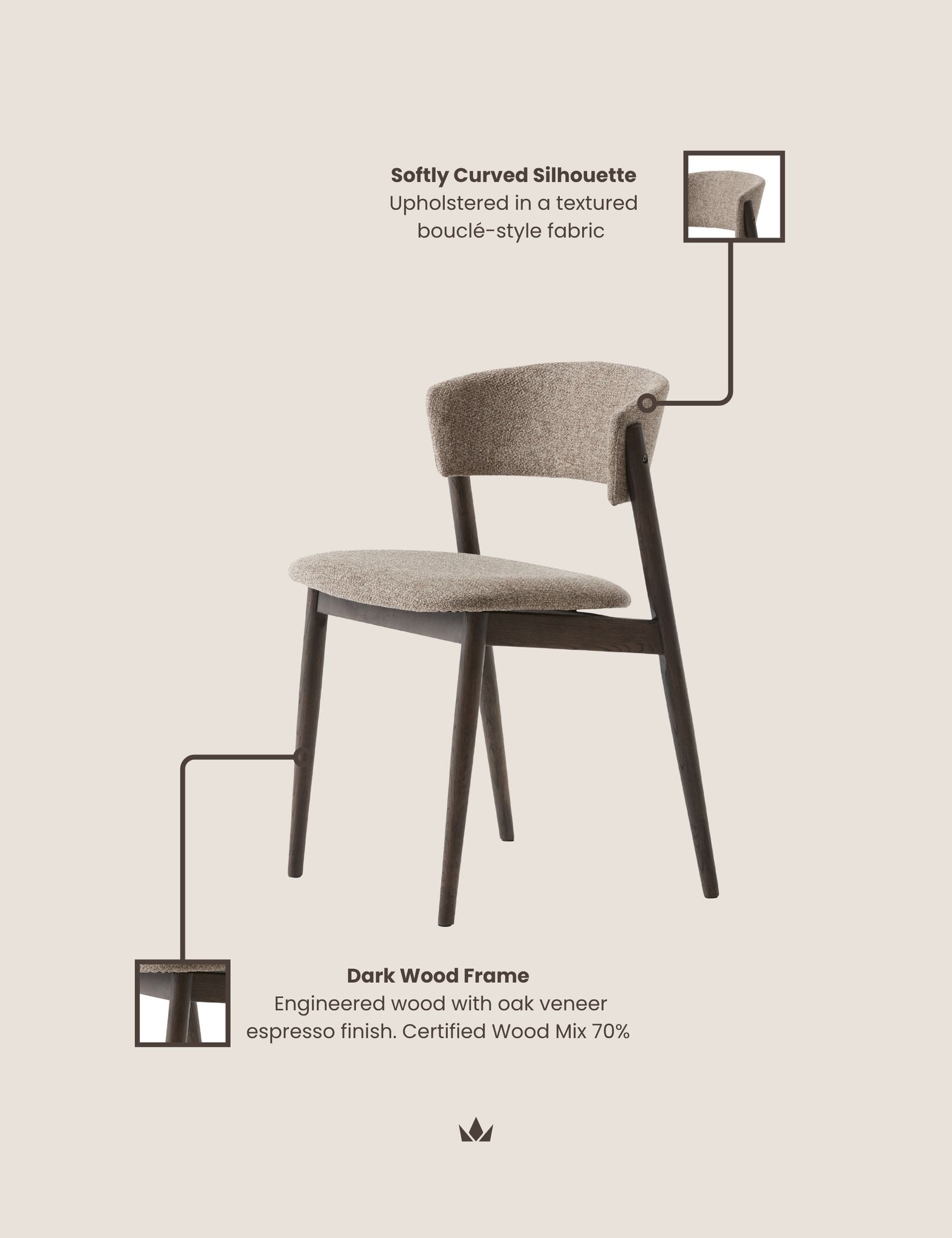 Image of COCO Dining Chair - Set of Two