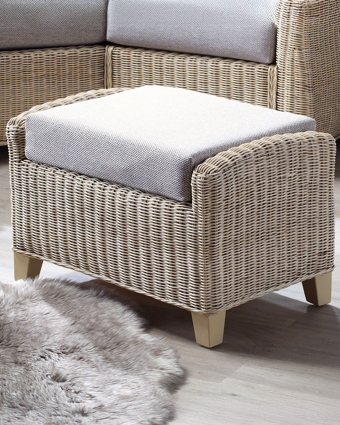Vienna Footstool with Storage