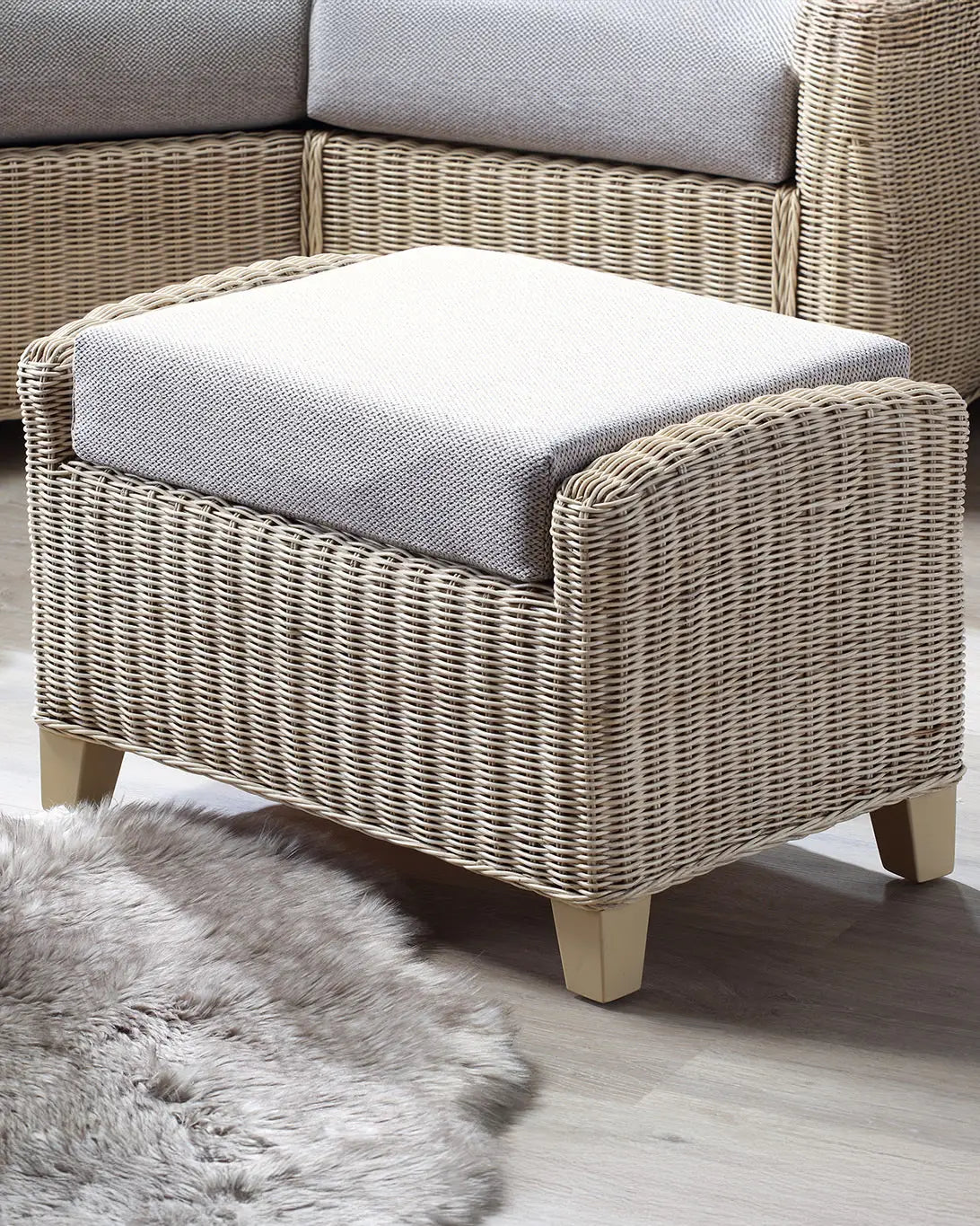 Vienna Footstool with Storage