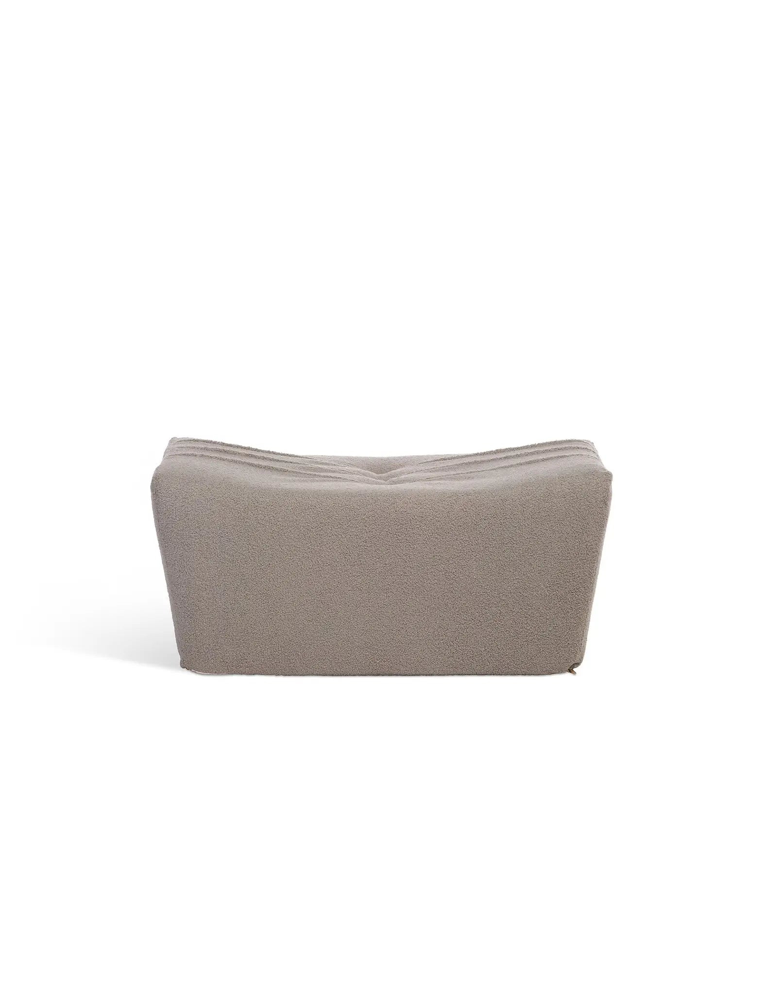 Image of Arlo Grey Boucle Footstool