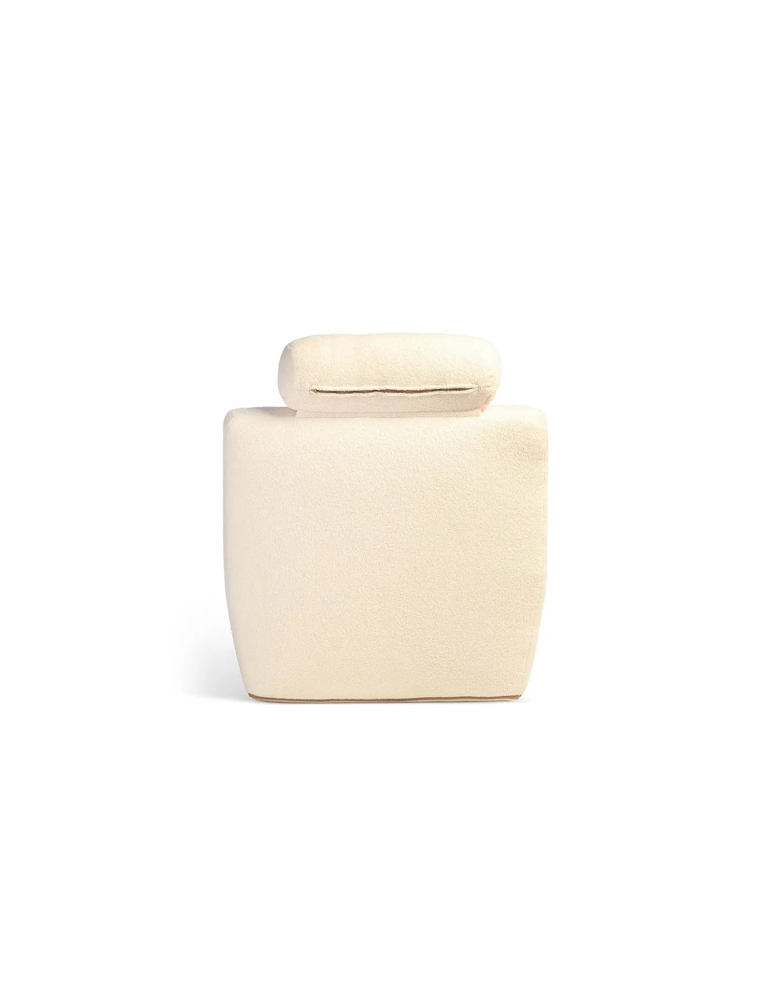 Image of Arlo Vanilla Boucle Armchair UK Made