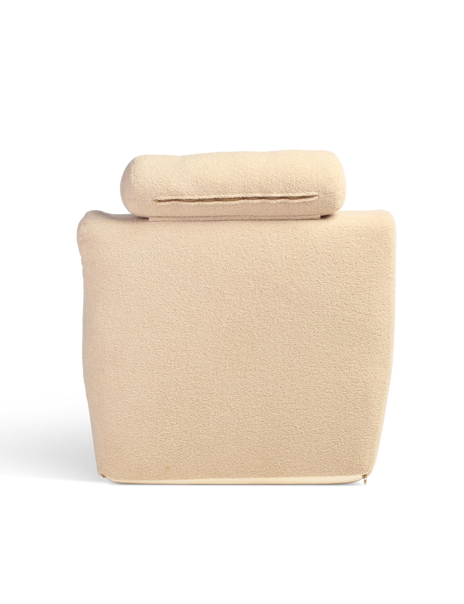 Arlo Latte Boucle Cuddle Chair by Desser