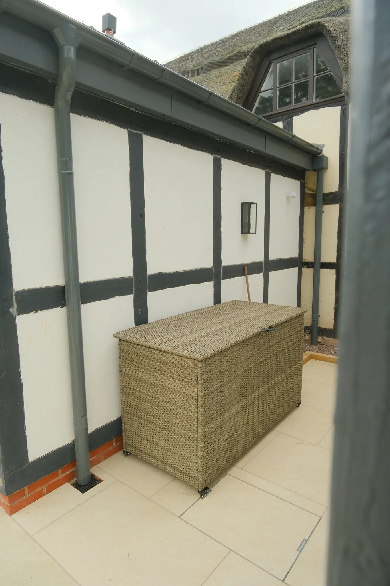 Image of Natural Weave 826L KD Cushion Storage Box