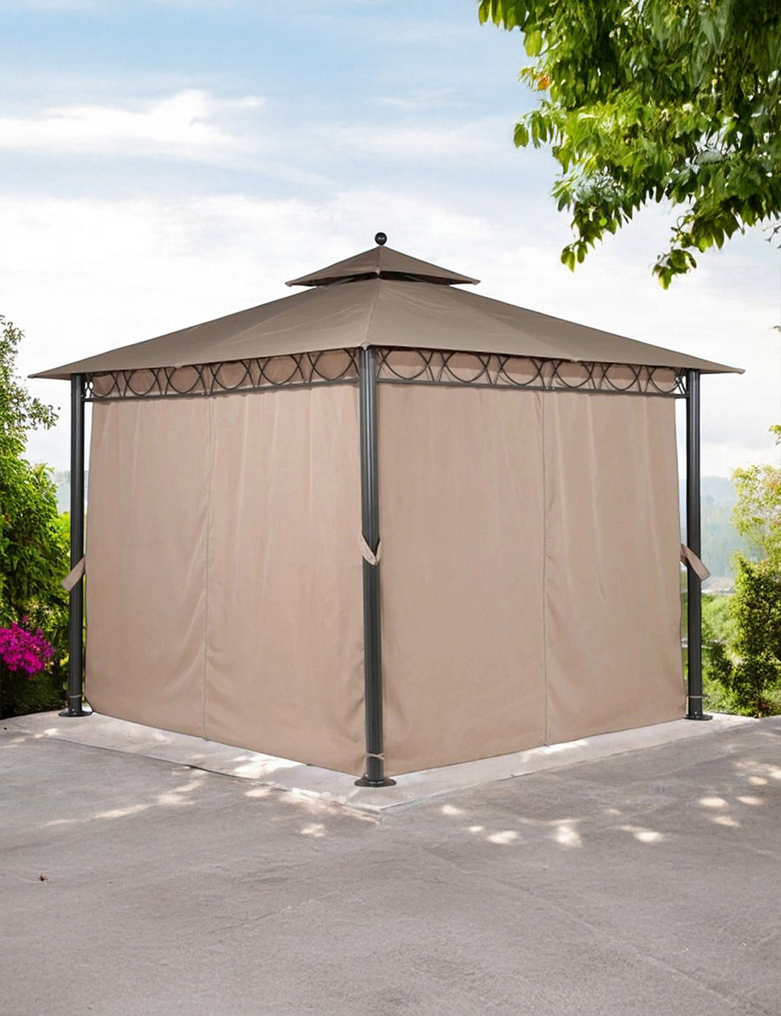 Dubai Gazebo - Mocha