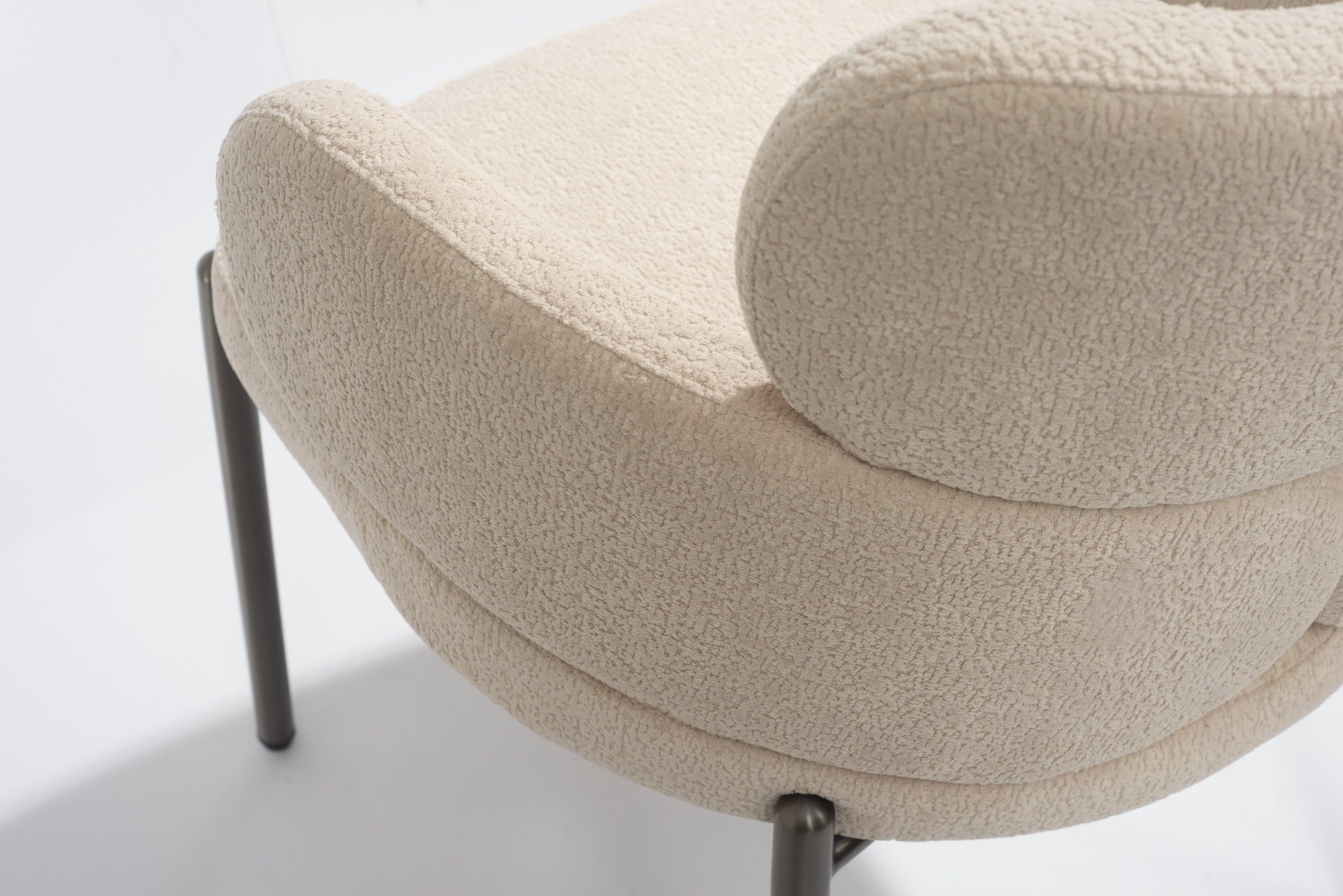 Image of Dream Dining Chair - Embley Bouclé Taupe