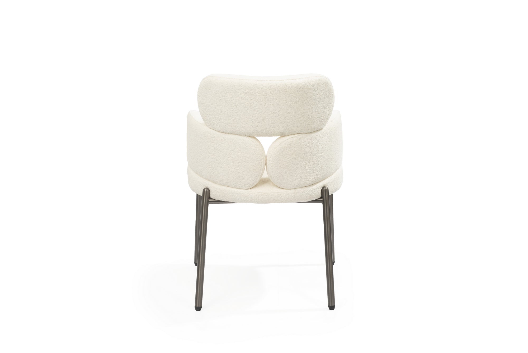 Image of Dream Dining Chair - Embley Bouclé White