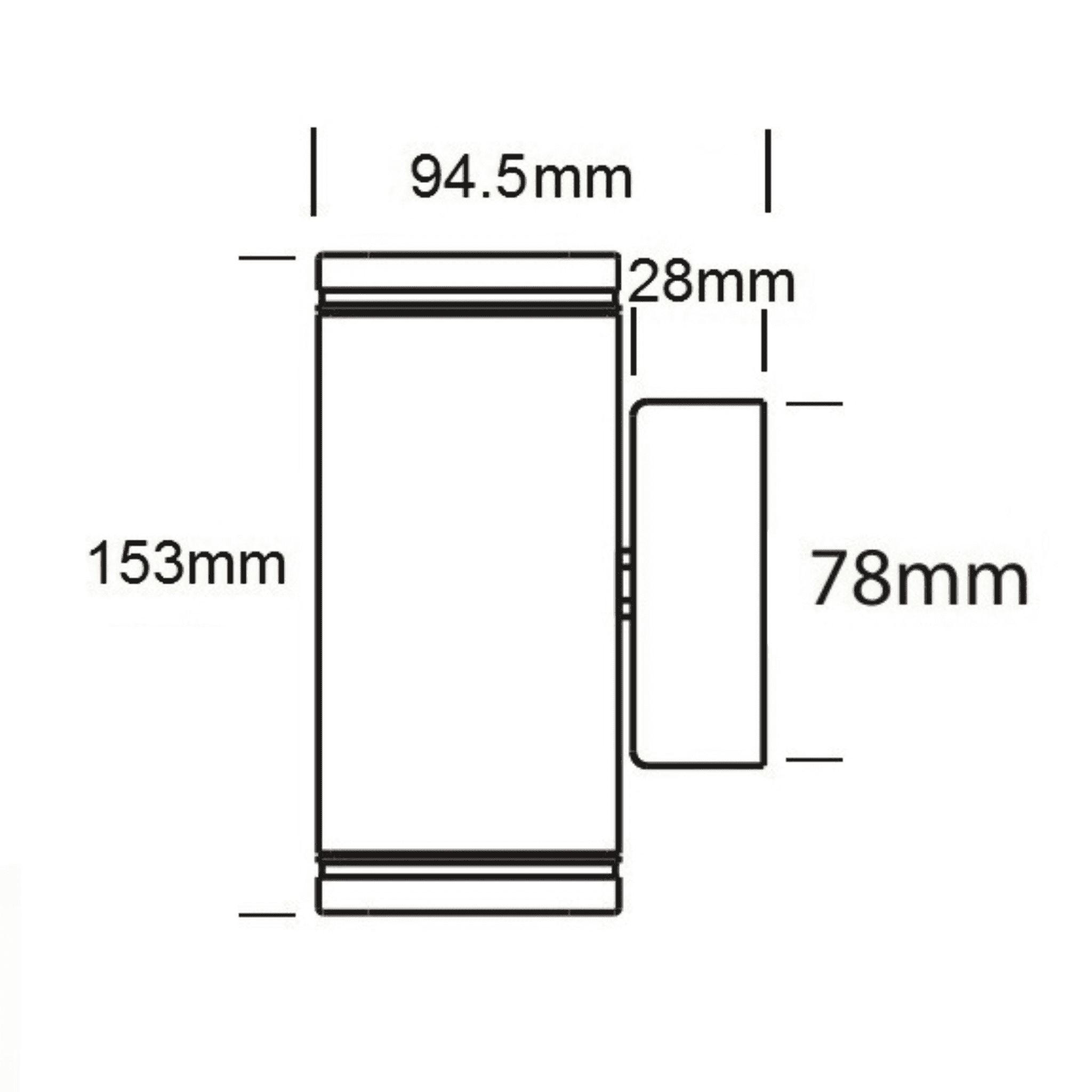 Image of Hunza Pillar Lite GU10 - IP66