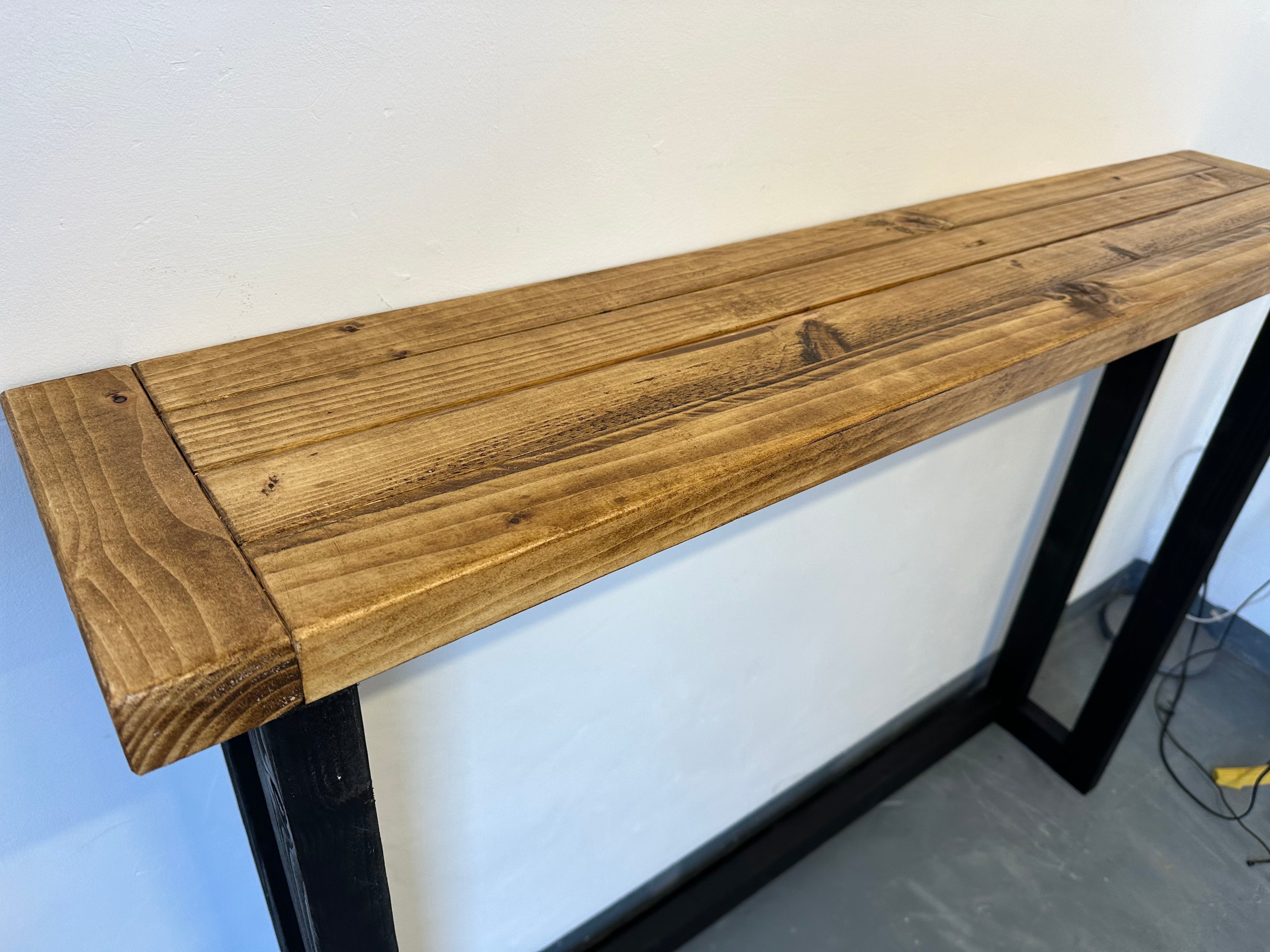 Image of Industrial Style Console Table, Breakfast Bar