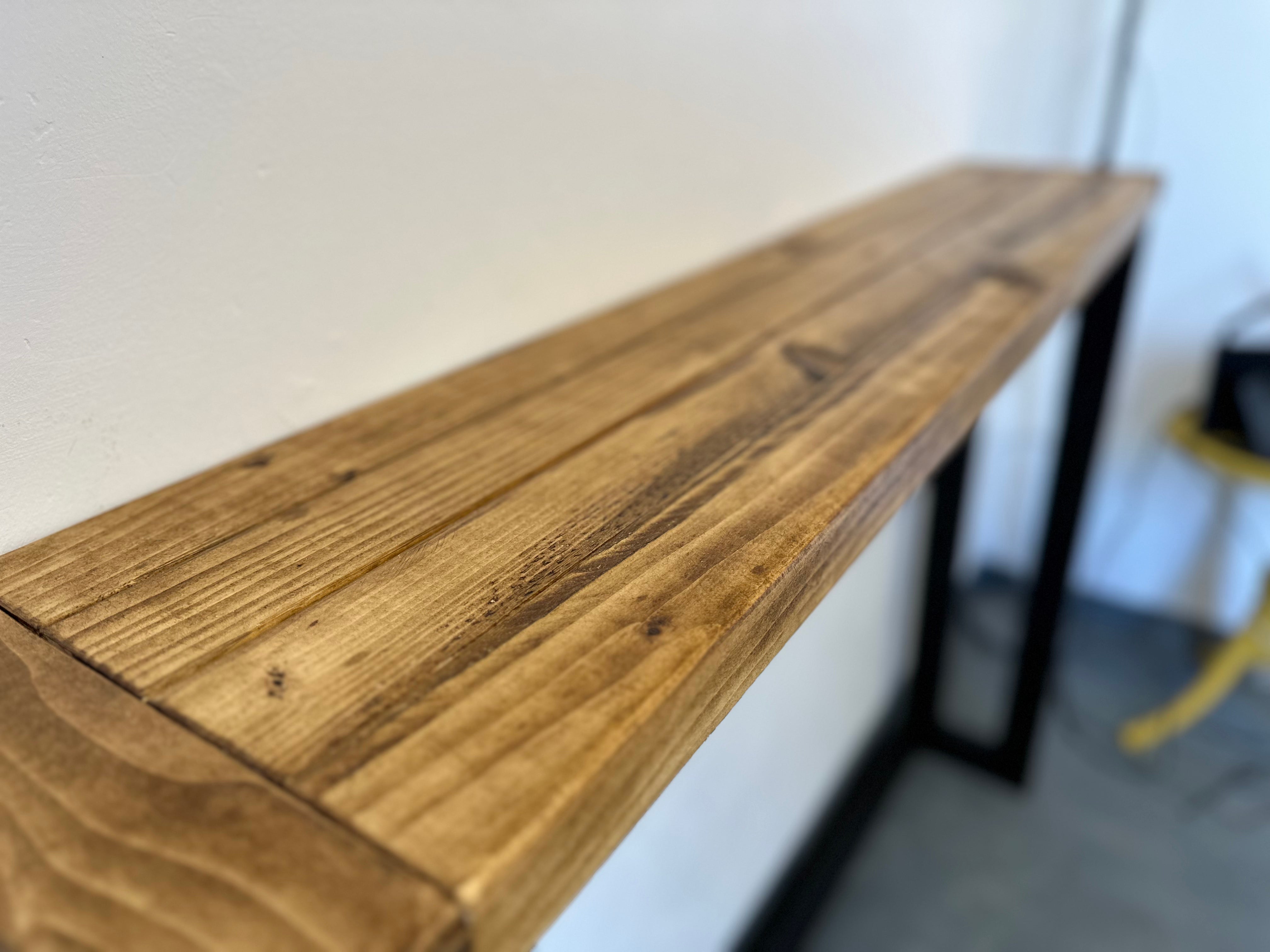 Image of Industrial Style Console Table, Breakfast Bar
