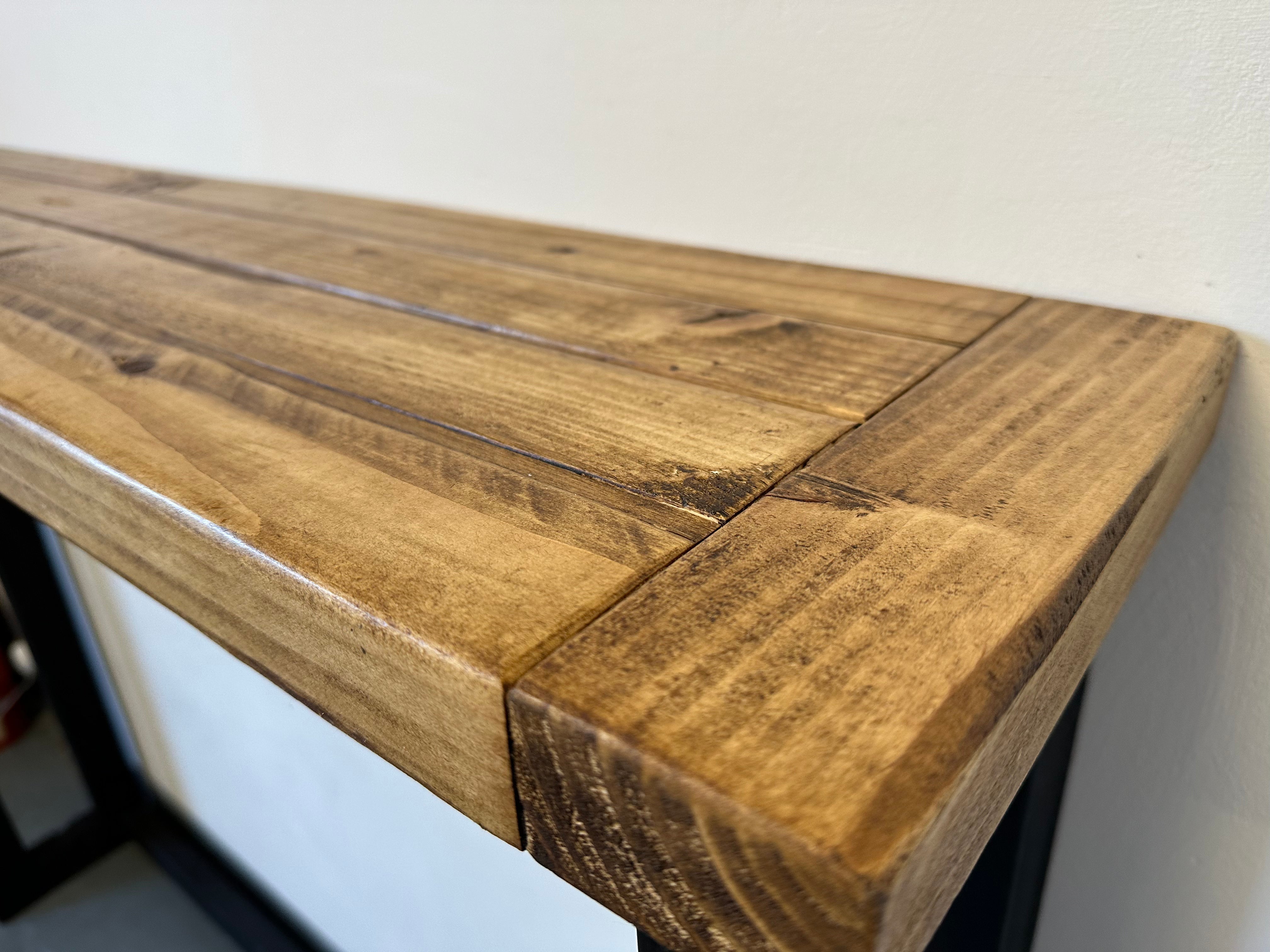 Image of Industrial Style Console Table, Breakfast Bar