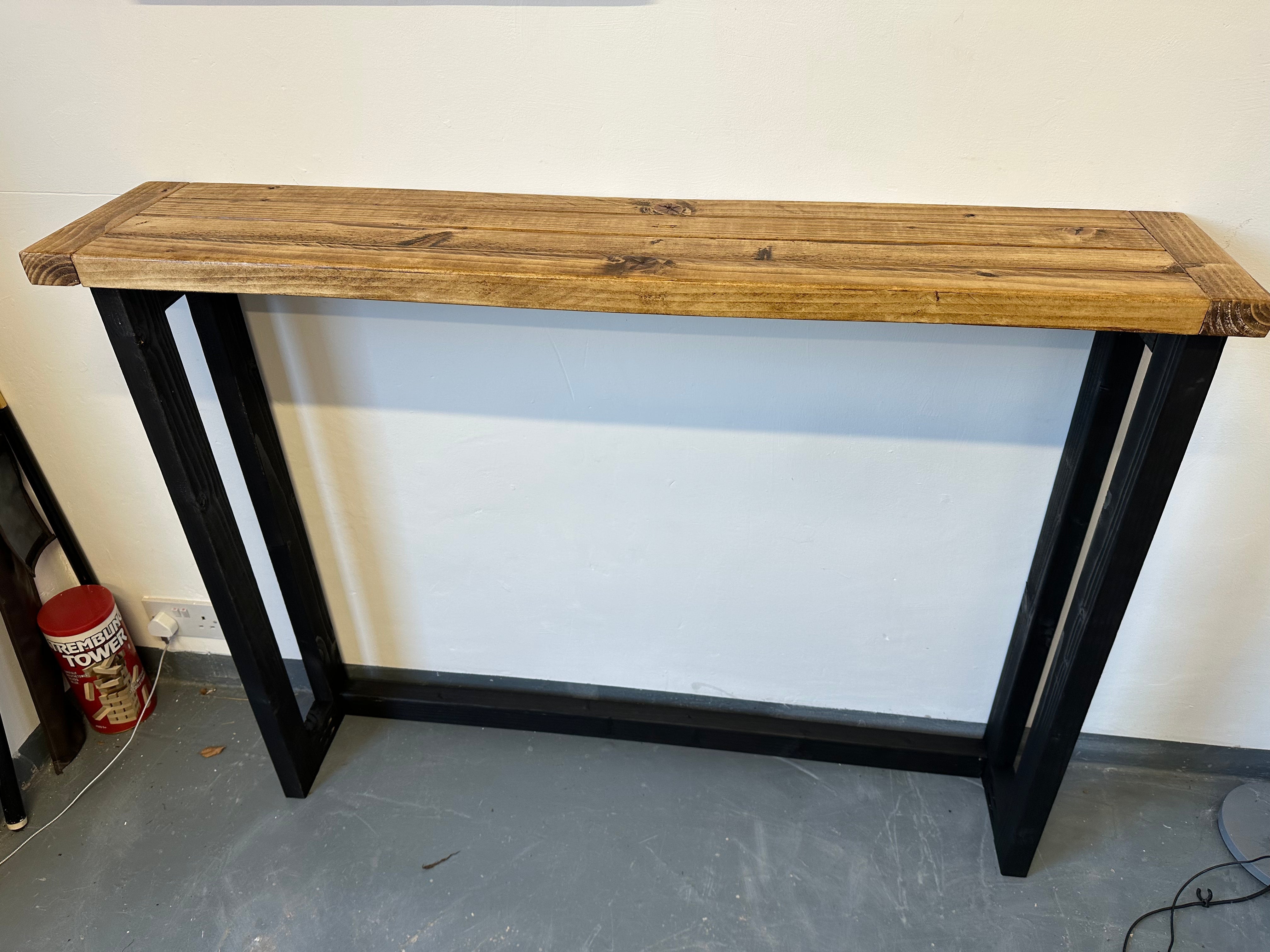 Image of Industrial Style Console Table, Breakfast Bar