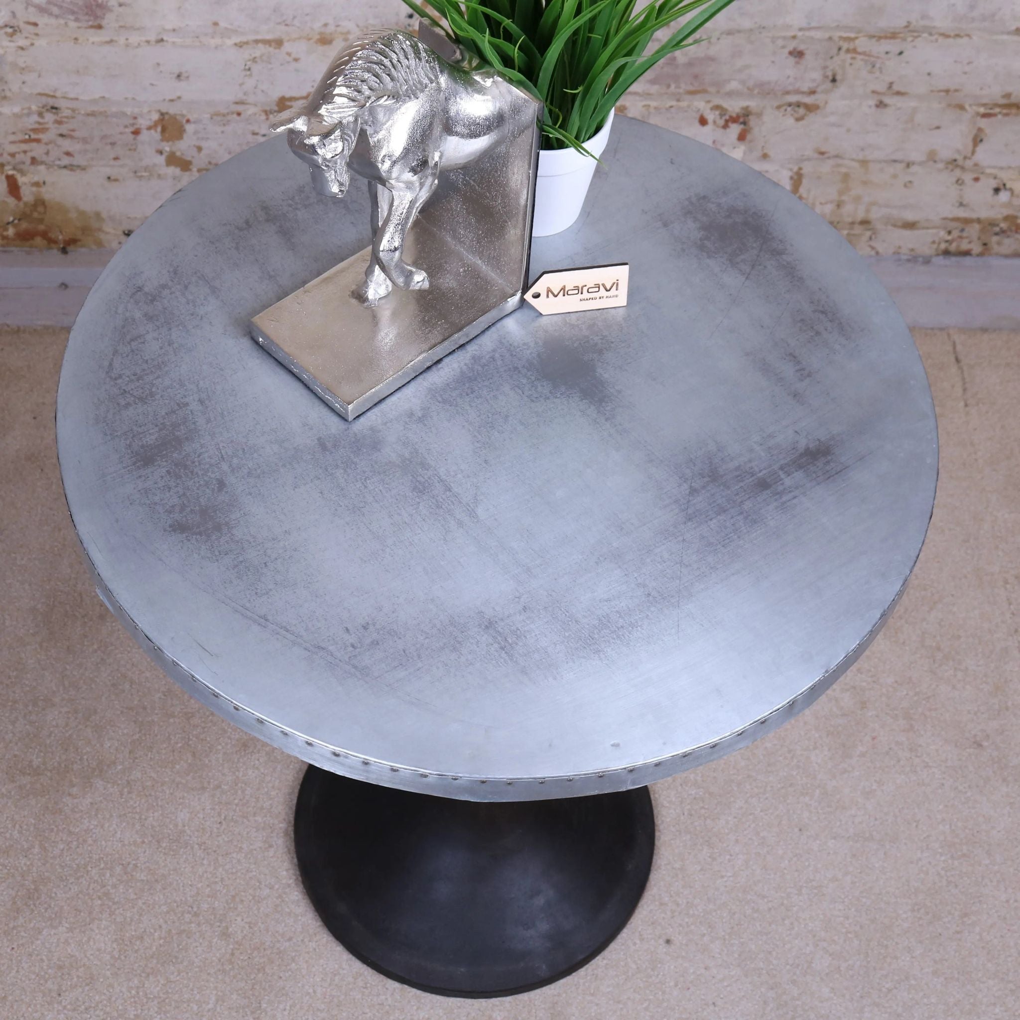 Image of Hatra Industrial Style Side Table