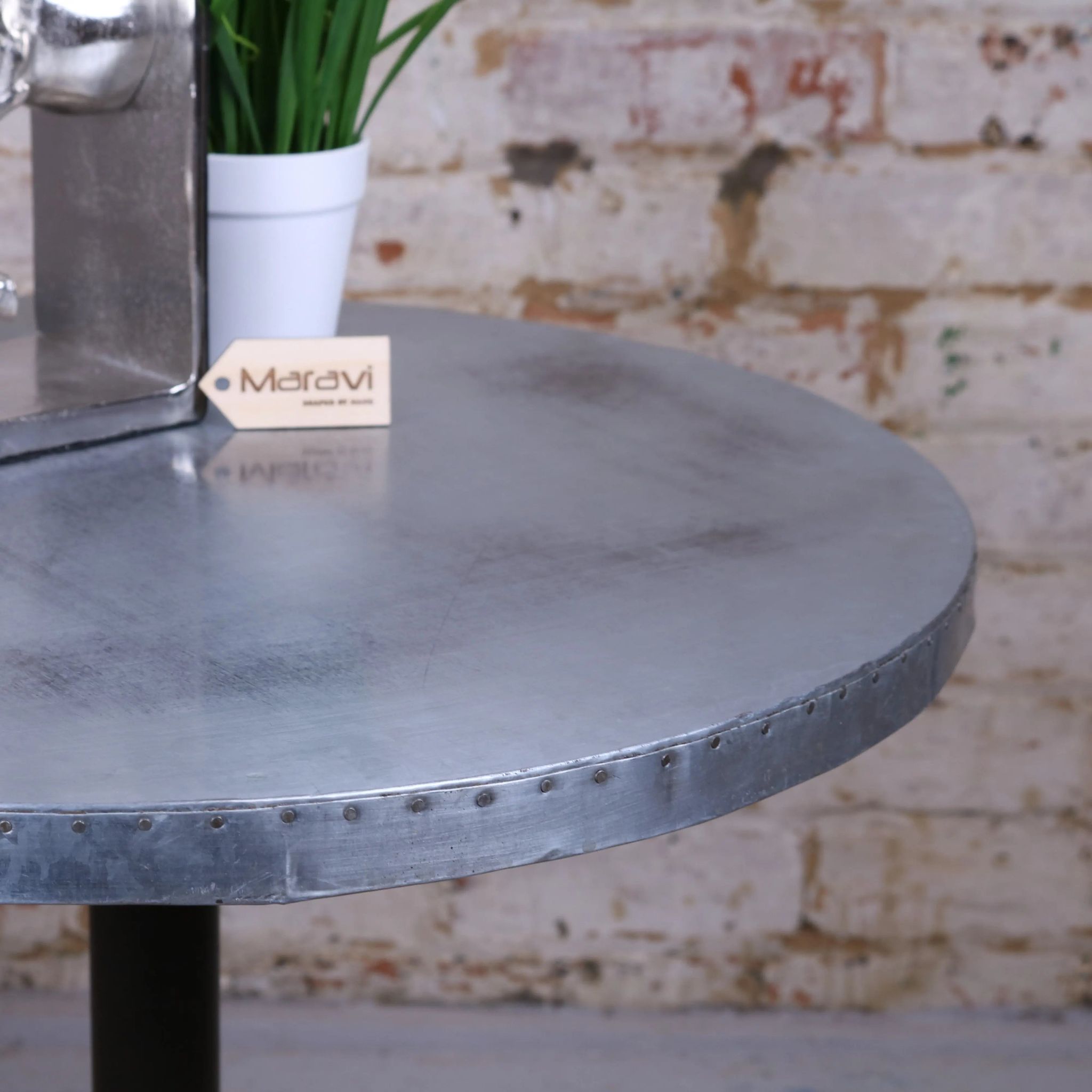 Image of Hatra Industrial Style Side Table