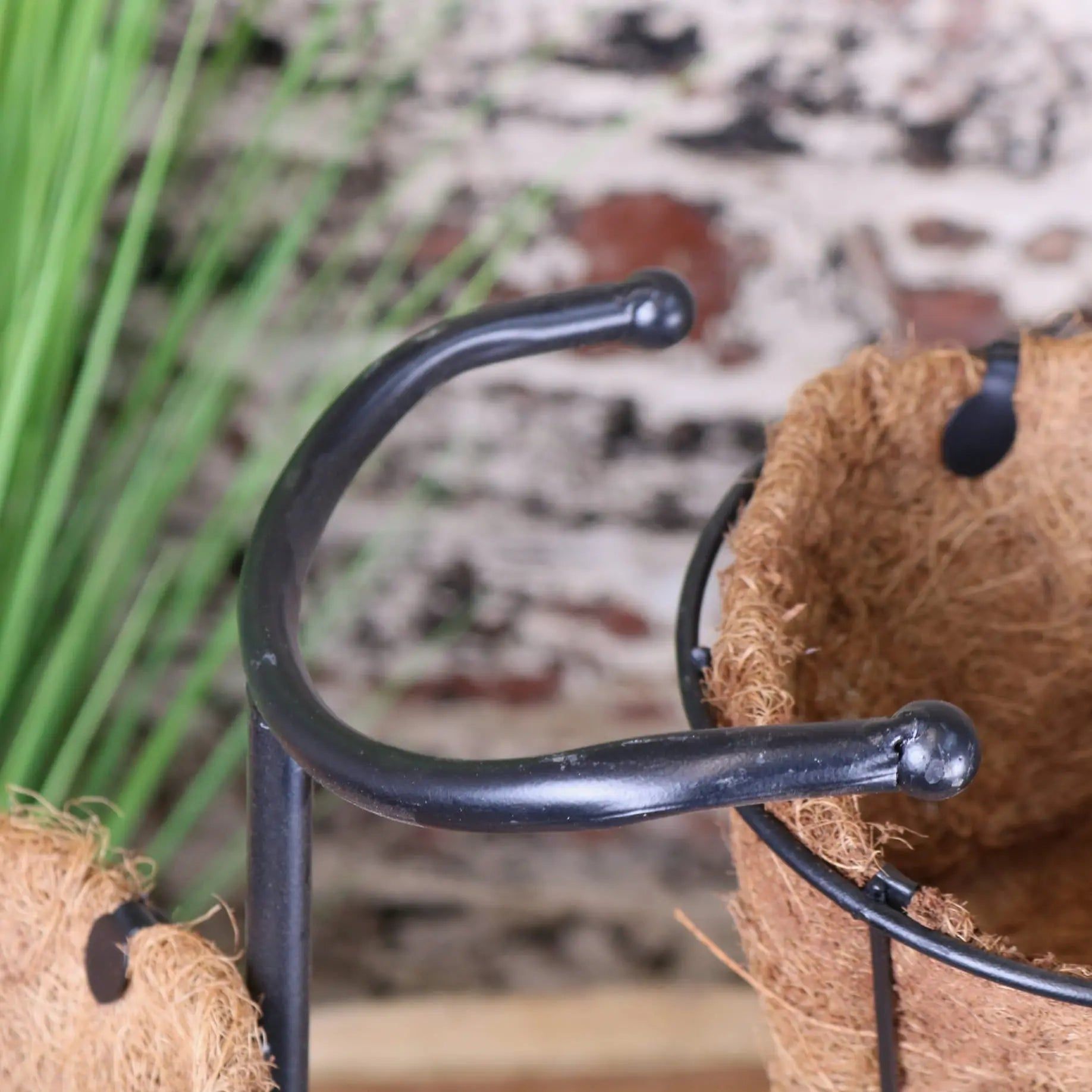 Image of Bike Garden Planter Metal Vintage Black