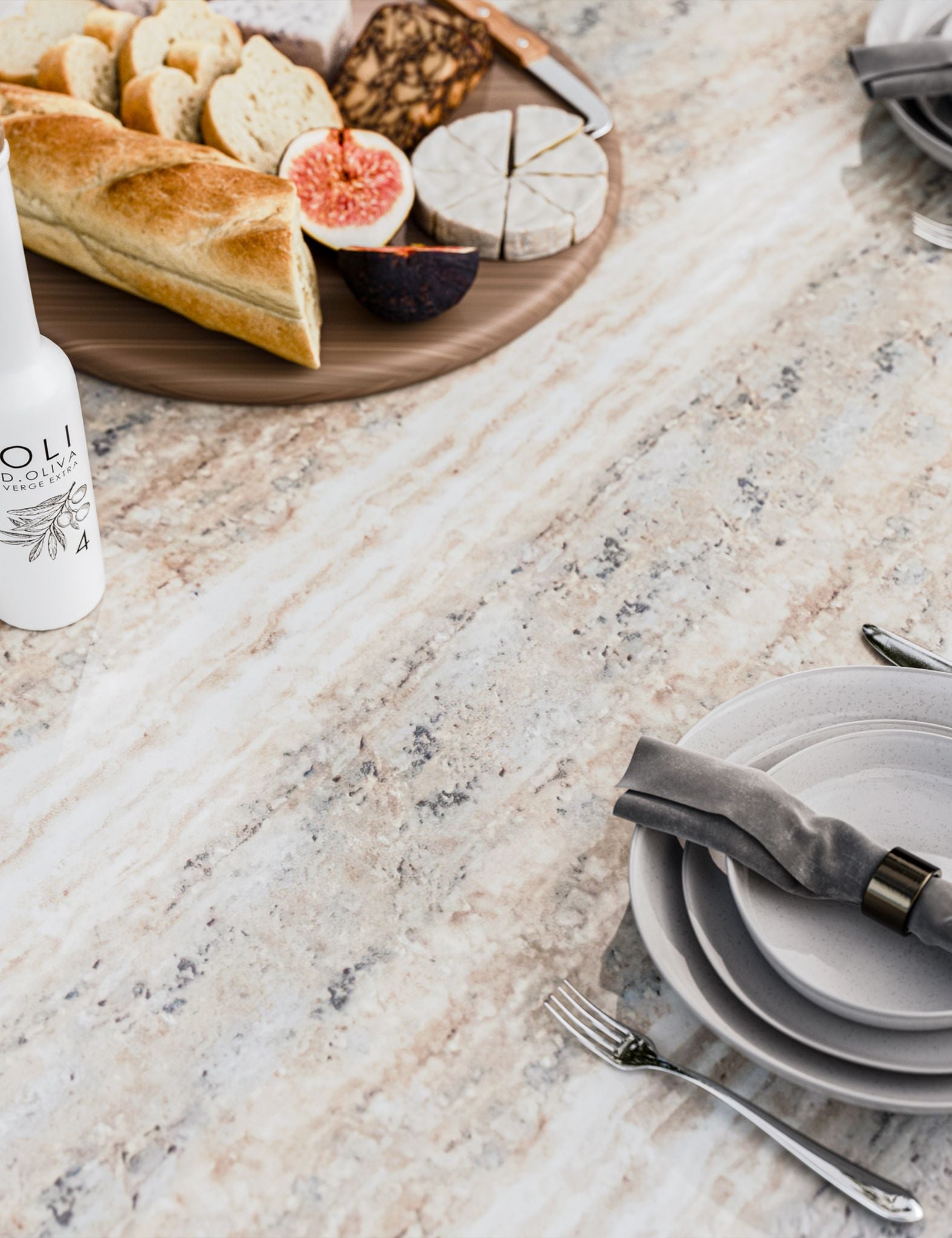 Image of Jupiter 6 Seater Round Conical Dining Set with Roma Dining Chairs