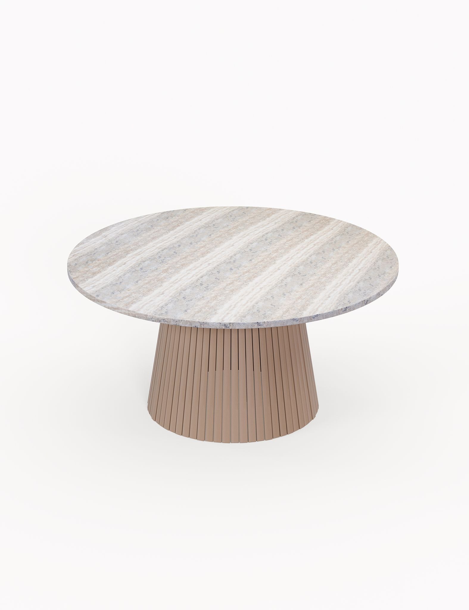 Jupiter 6 Seater Round Conical Dining Set with Sol Dining Chairs