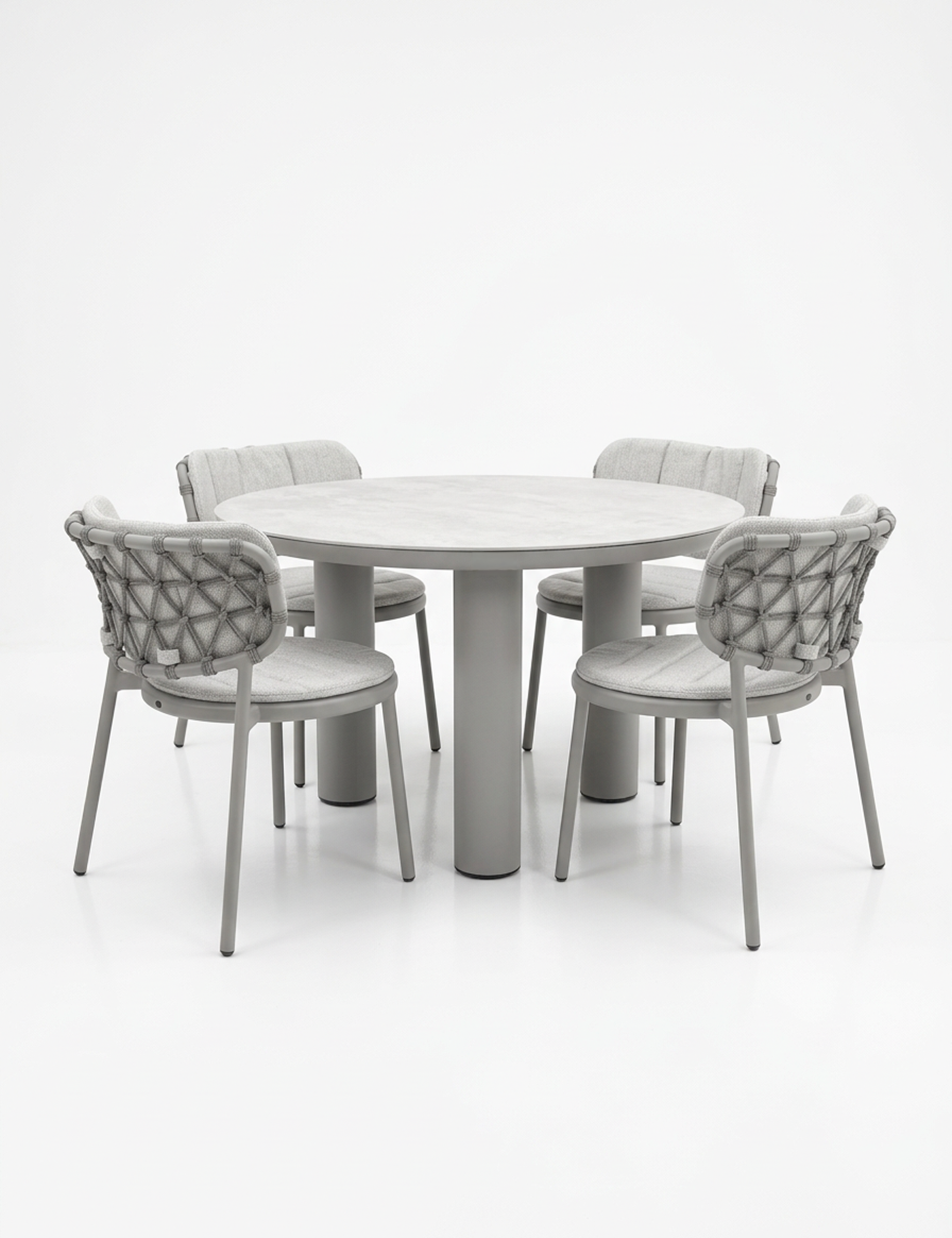 Image of KOKO 4-Seater Dining Table & Chairs
