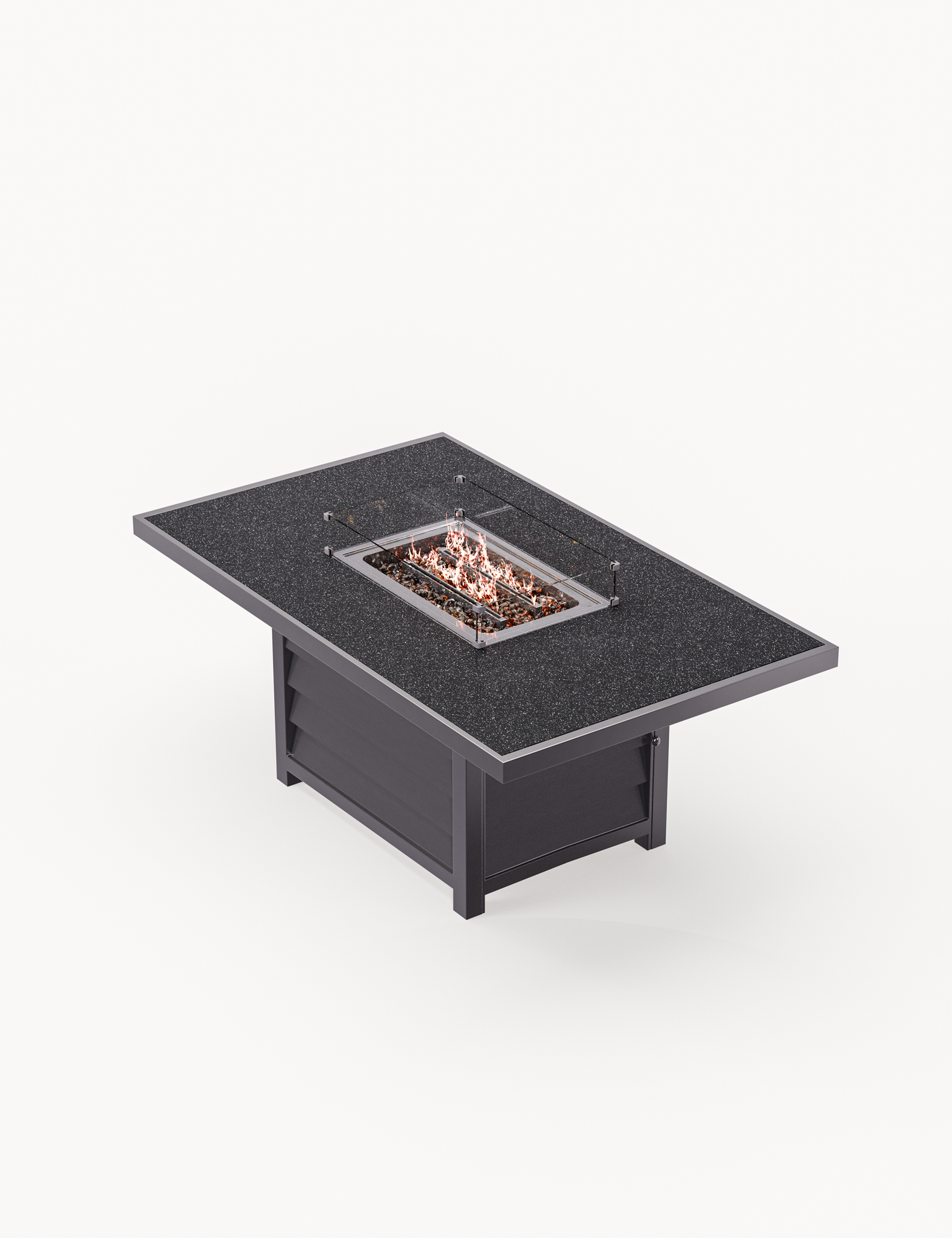 Mayfair Corner Lounging Set with Fire Pit Table and 1 Bench