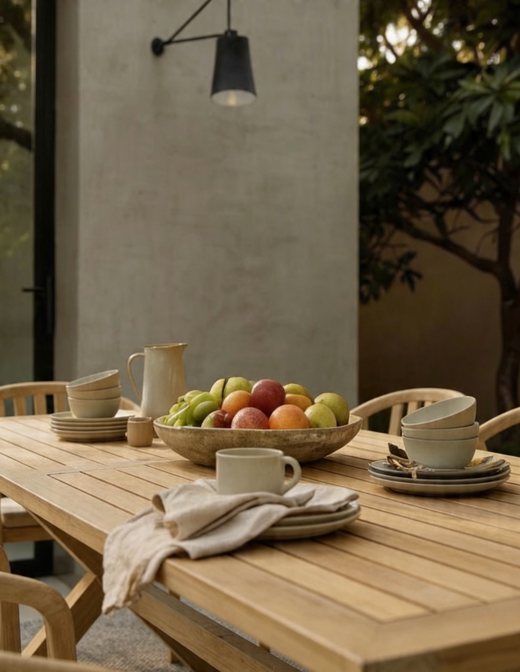 LIDIA 8-Seater Dining Table with RIVEN Chairs