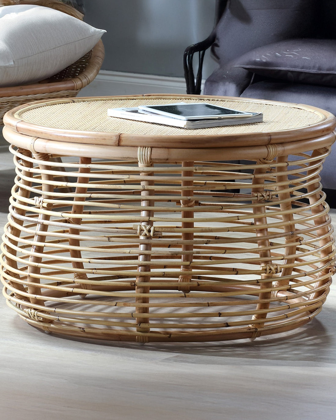 Natural Seville Rattan Coffee Table