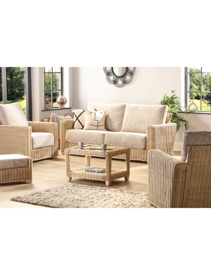 Santorini 3 Seater Conservatory 3 Piece Sofa Set - Modern Rattan