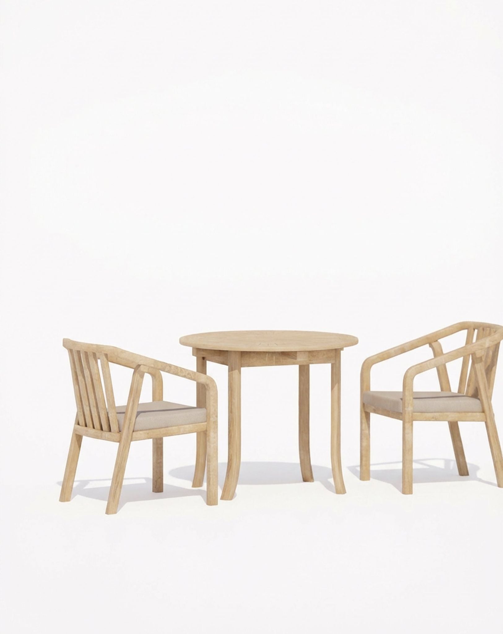 Image of MARIS 2-Seater Round Bistro Dining Set