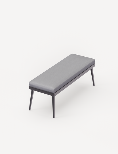 Mayfair Corner Lounging Set with Fire Pit Table and 1 Bench