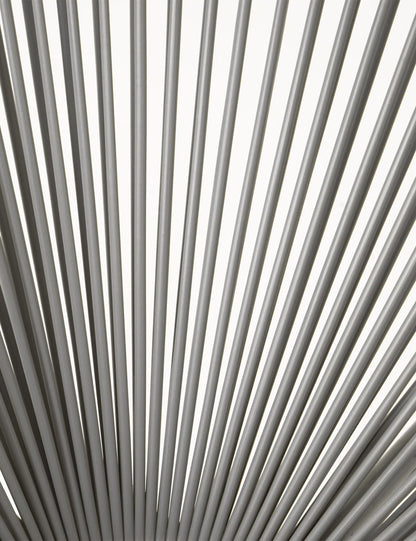 Monaco 2 Seater Egg Chair Bistro Set - Grey