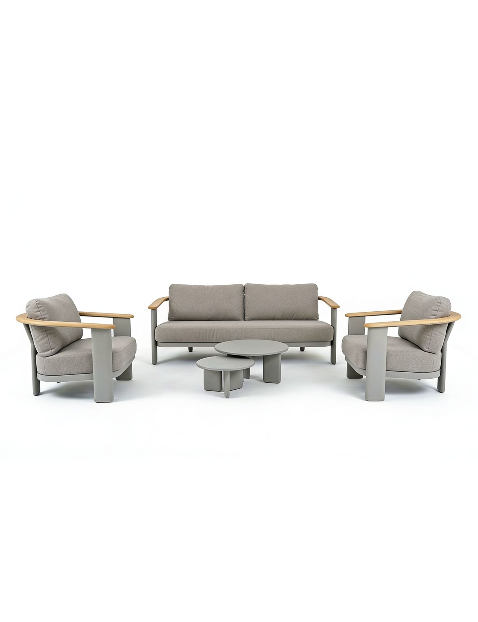 Image of NAIA 5 Seater Lounging Set with Coffee Table
