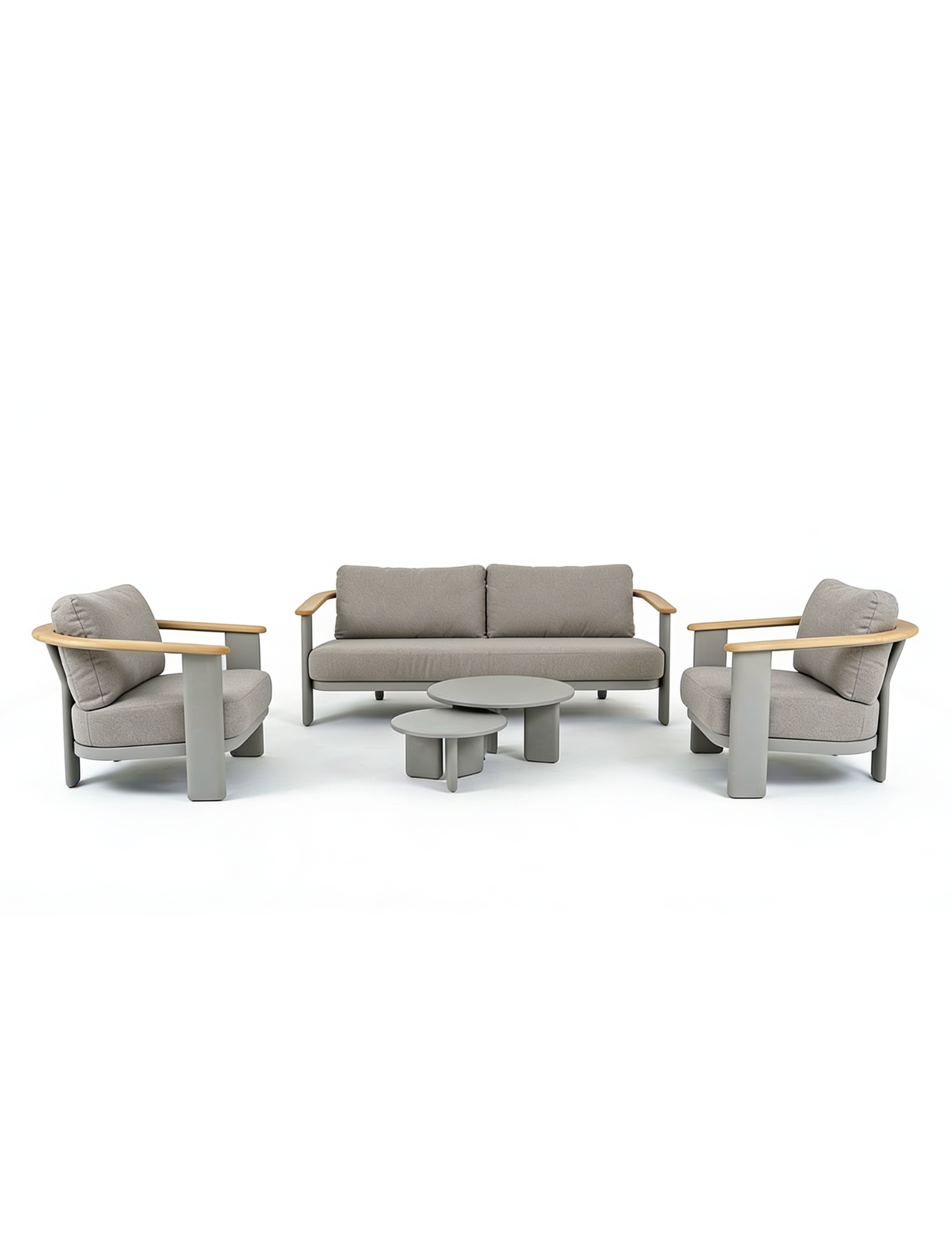 Image of NAIA 5 Seater Lounging Set with Coffee Table