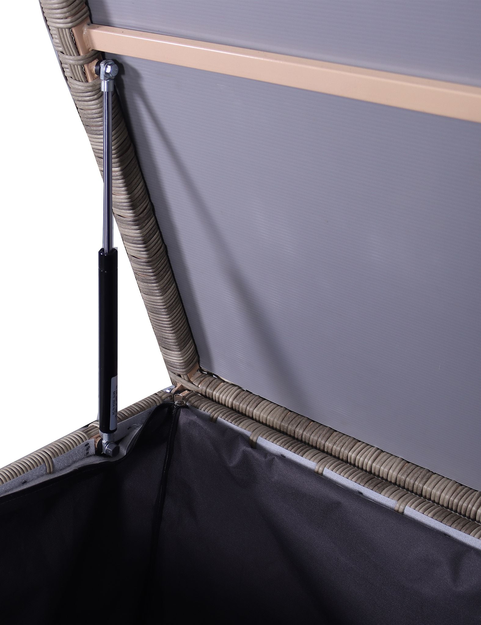 Natural Weave 510L KD Cushion Storage Box