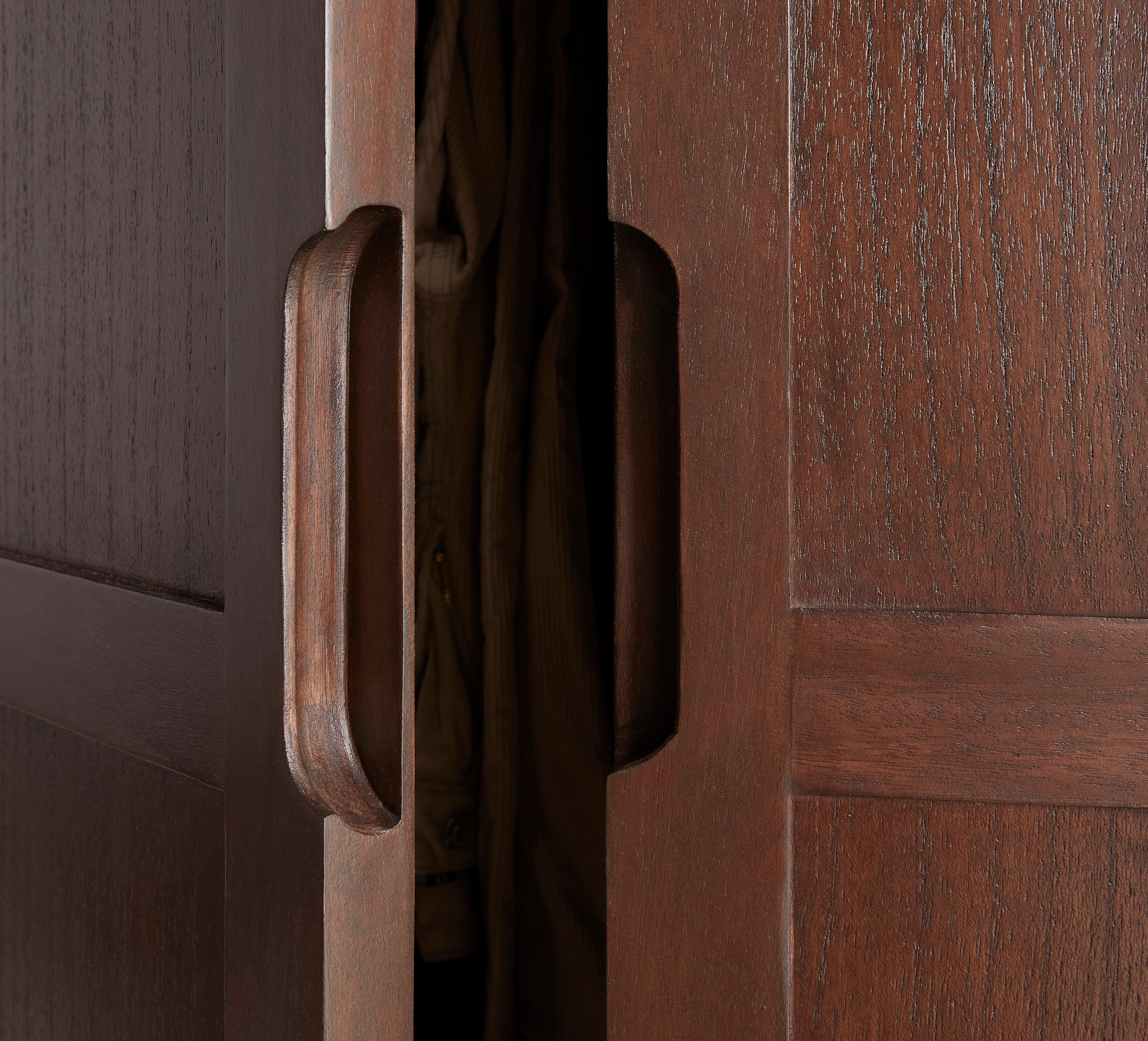 Image of Norway Dark Walnut Wardrobe