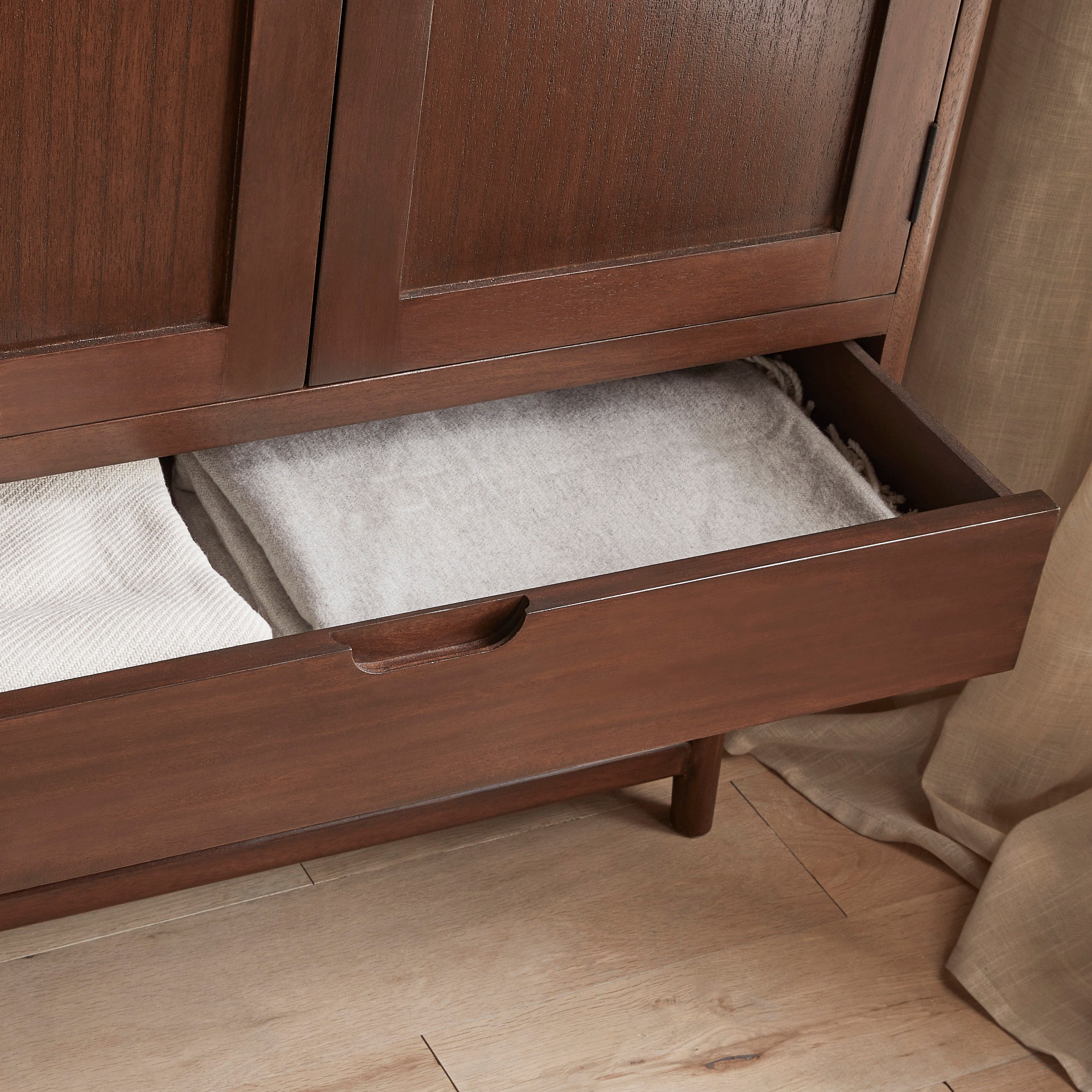 Image of Norway Dark Walnut Wardrobe
