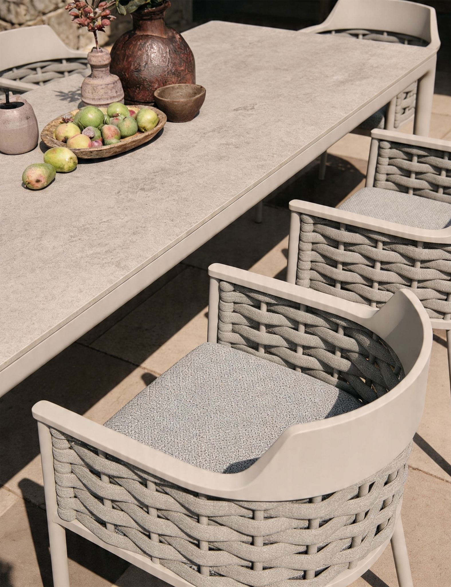 Image of OLMA 6-Seater Dining Table & Chairs