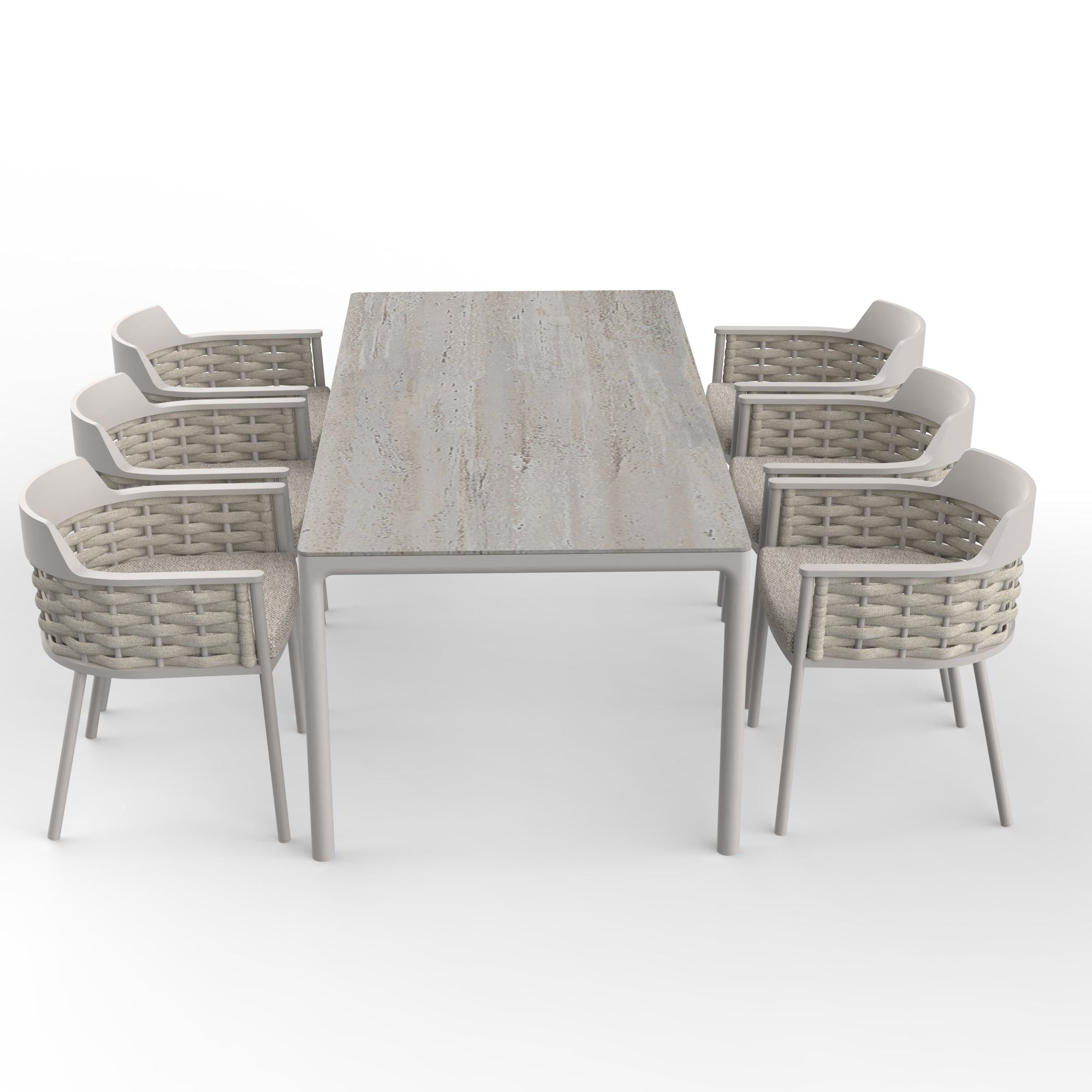 Image of OLMA 6-Seater Dining Table & Chairs