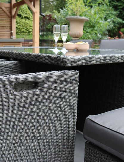 Paris 8 Seater Cube Dining Set