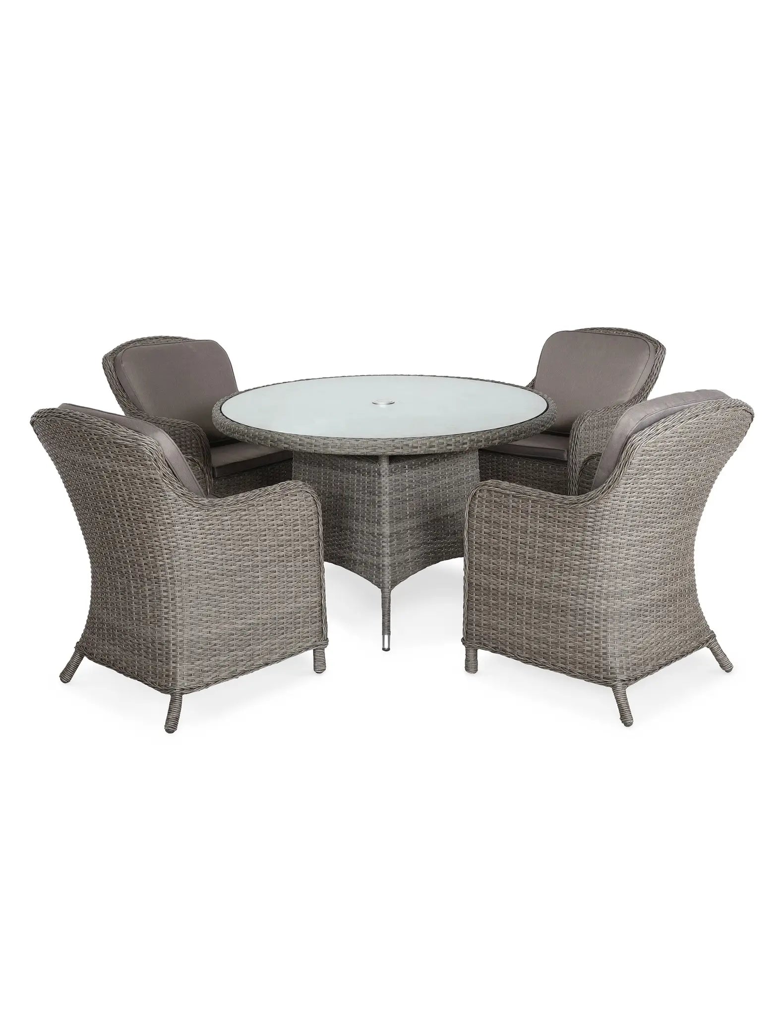 Image of Paris 4 Seater Imperial Round Dining Set