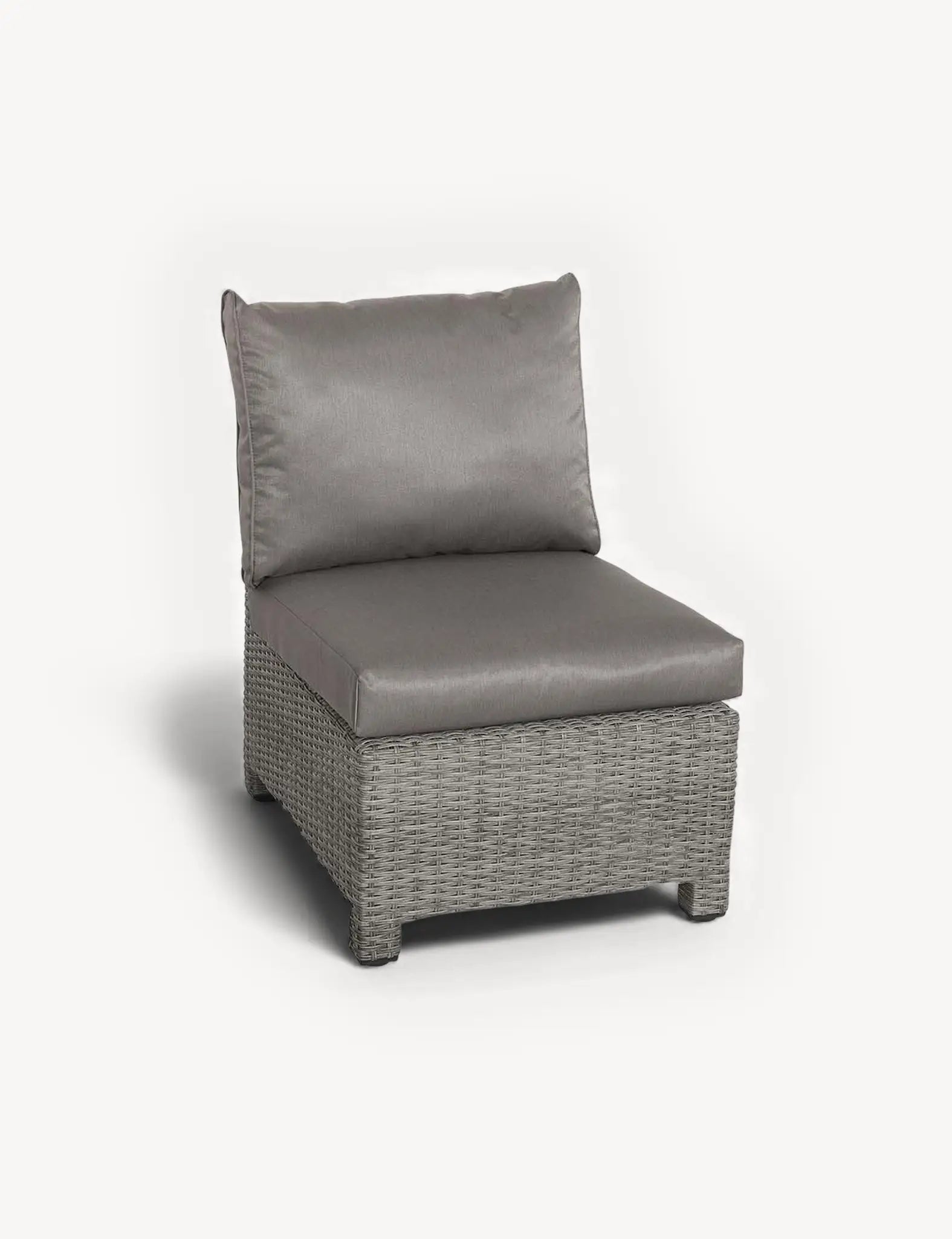 Image of Paris 8 Seater Deluxe Modular Corner Dining & Lounging Set -with Square Fire Pit Table