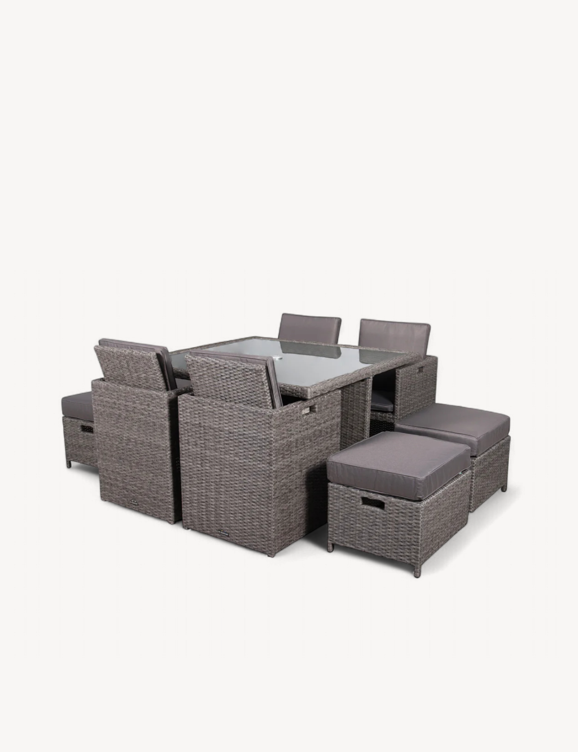 Paris 8 Seater Cube Dining Set